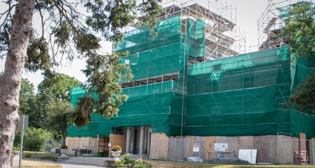 DDO Administrative Building undergoing renovations