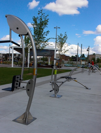 Outdoor Exercise Equipment Lake Wilcox Park