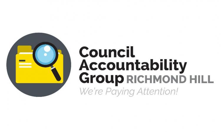 Council Accountability Group Richmond Hill