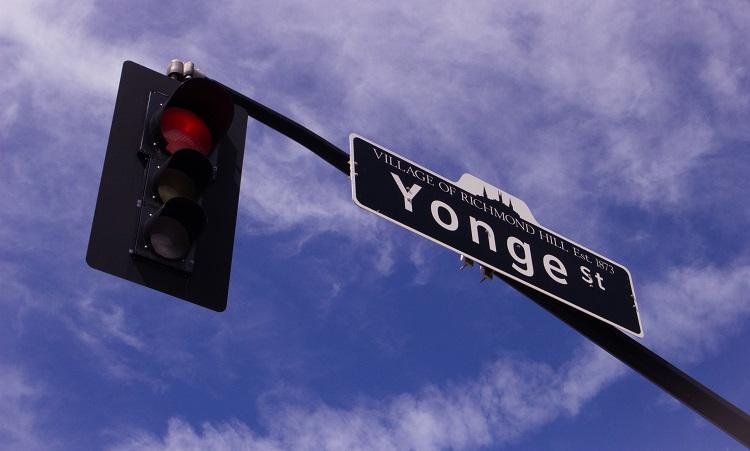 Yonge Street street sign