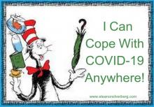 Dr. Seuss in I can cope with COVID19 anywhere