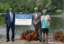 Mill Pond Park becoming part of the Greenbelt July 20, 2021