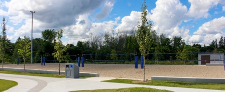 Outdoor Volleyball courts